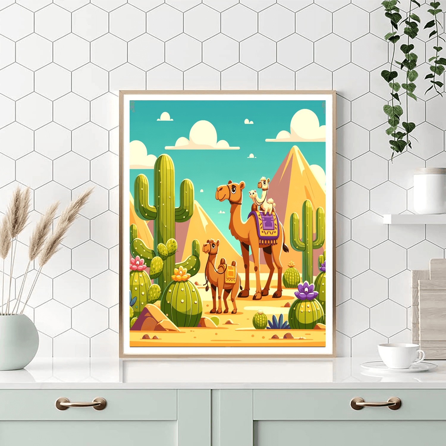 Desert Adventure Paint By Color
