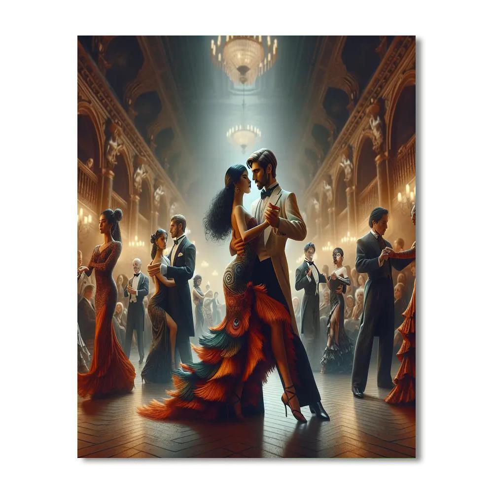 World Tango Championship - Buenos Aires, Argentina Painting Number Kit