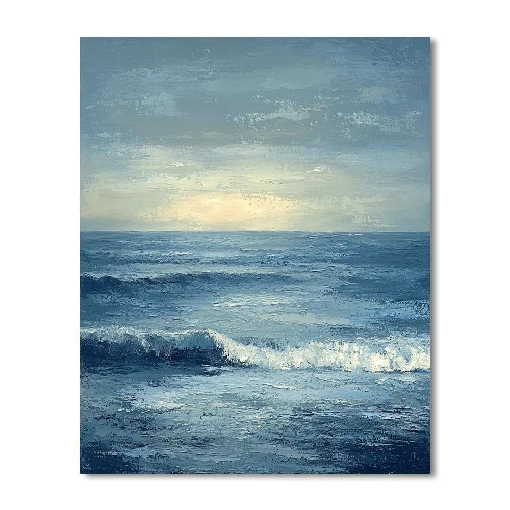 Edgar Degas Inspired Ethereal Ocean Mist  Painting Number Kit