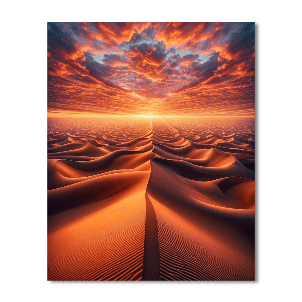 Desert Mirage Escape DIY Paint By Numbers