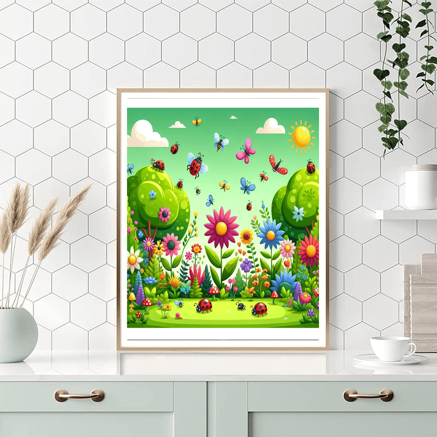 Magic In The Garden Paint By Color