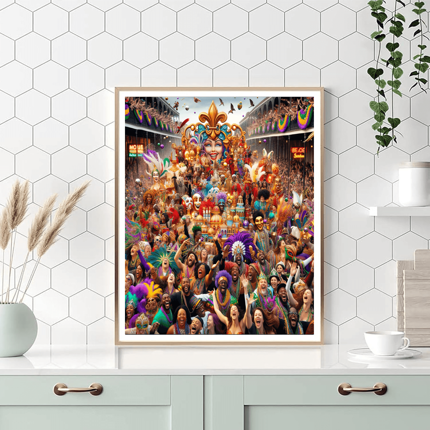 New Orleans Mardi Gras Paint By Numbers Kits