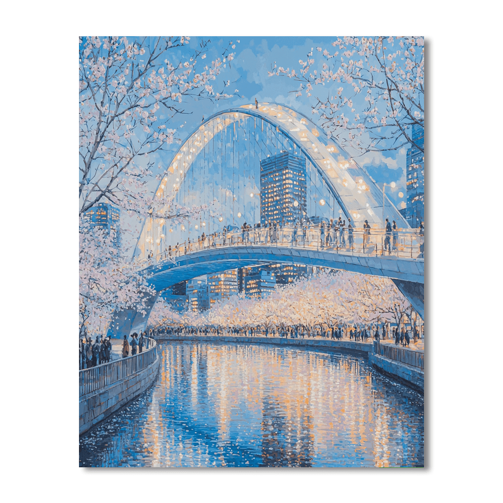 Kizuna Bridge DIY Paint By Numbers