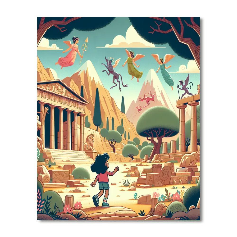 Ancient Greece Paint By Number
