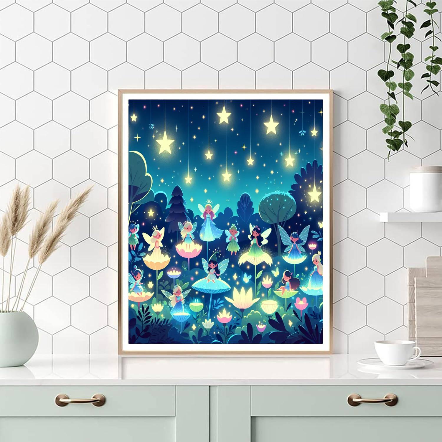 Enchanted Fairy World Numbered Painting Kits