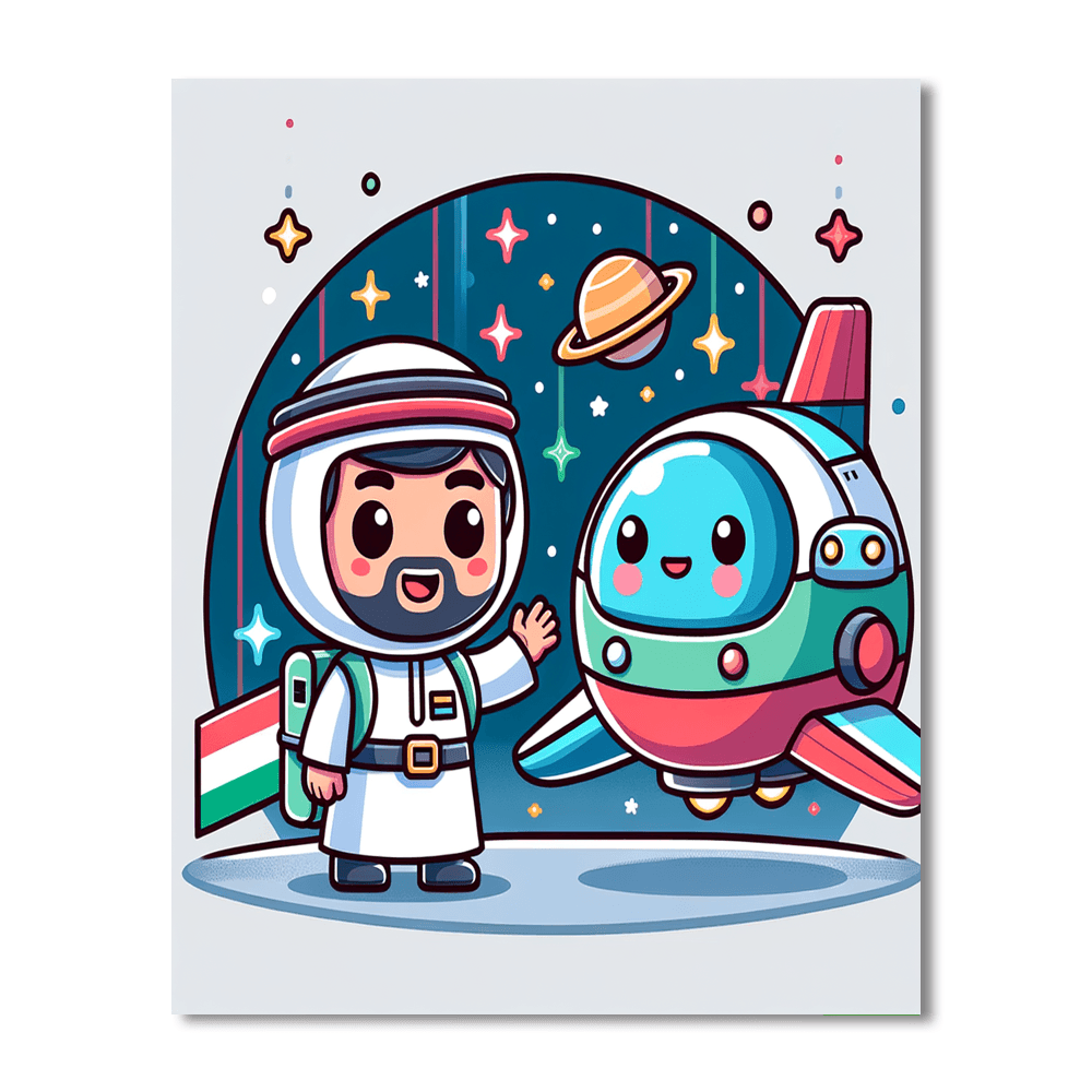 Space Ranger Mission Paint By Numbers Kits