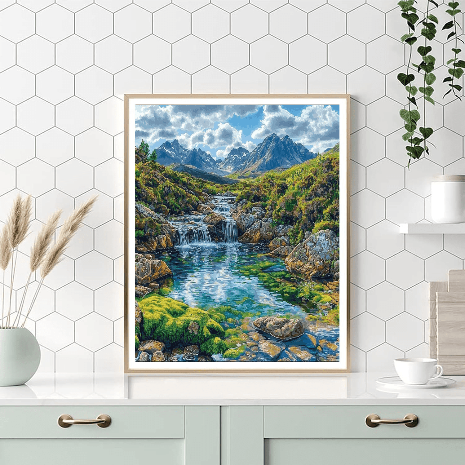 Fairy Pools - Isle Of Skye Numbered Painting Kits