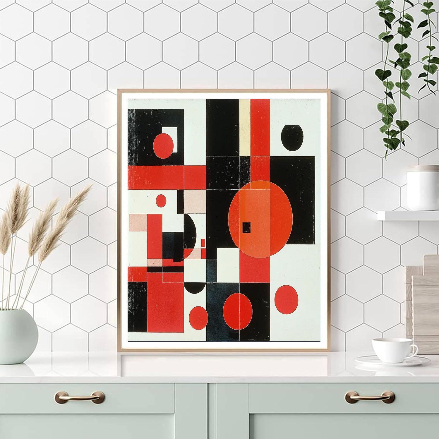 Kazimir Malevich Inspired Dynamics Of Color  Paint By Numbers