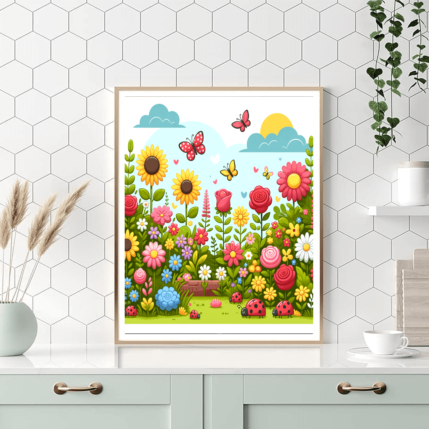 Nature's Colorful Palette Paint By Number