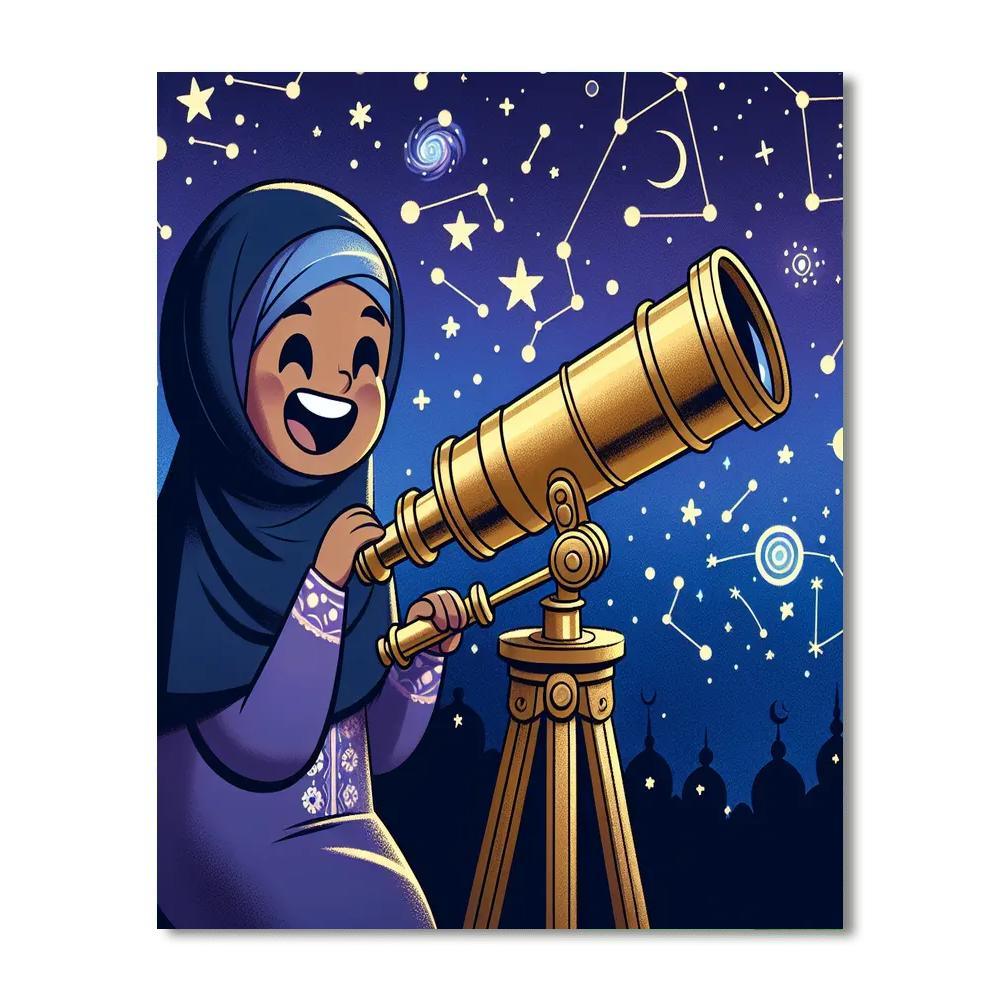 Moonlit Star Adventure Paint By Numbers Kits