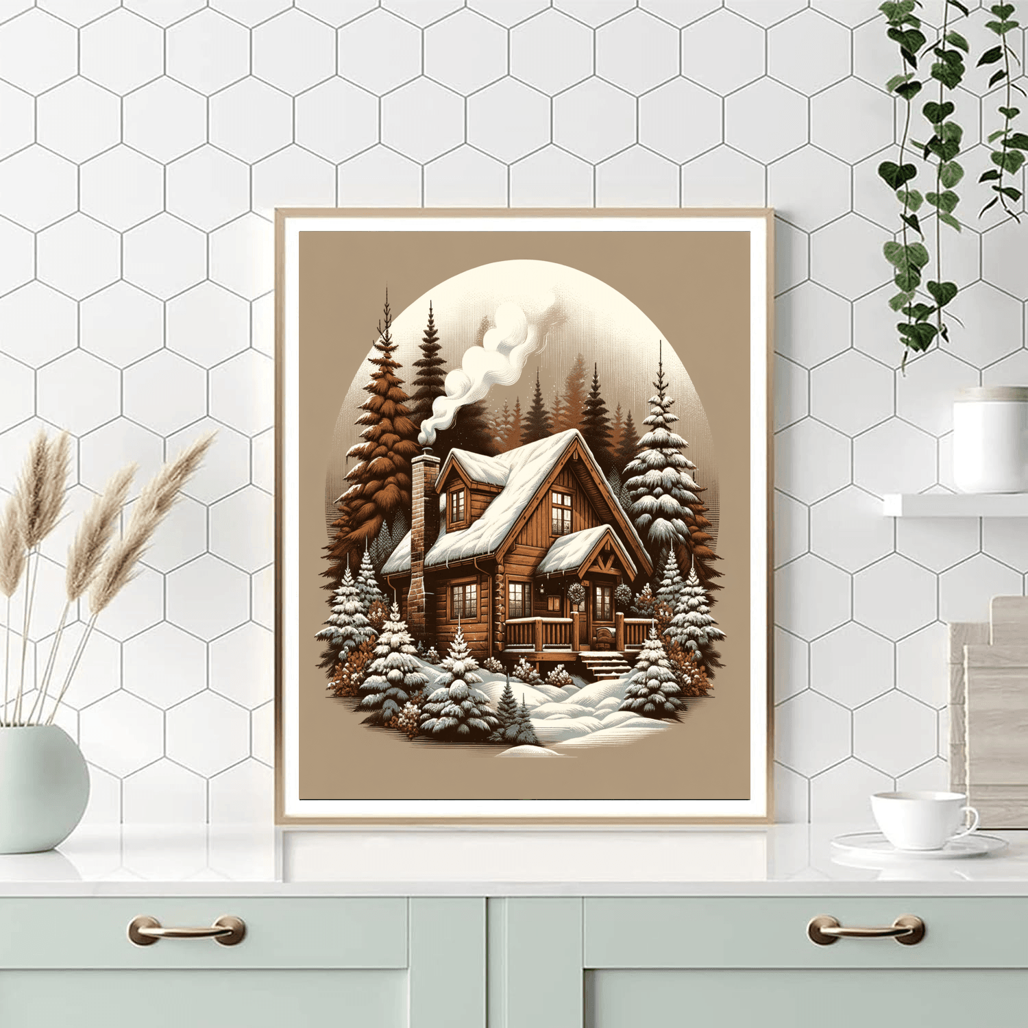 Rustic Cabin Retreat Paint By Color