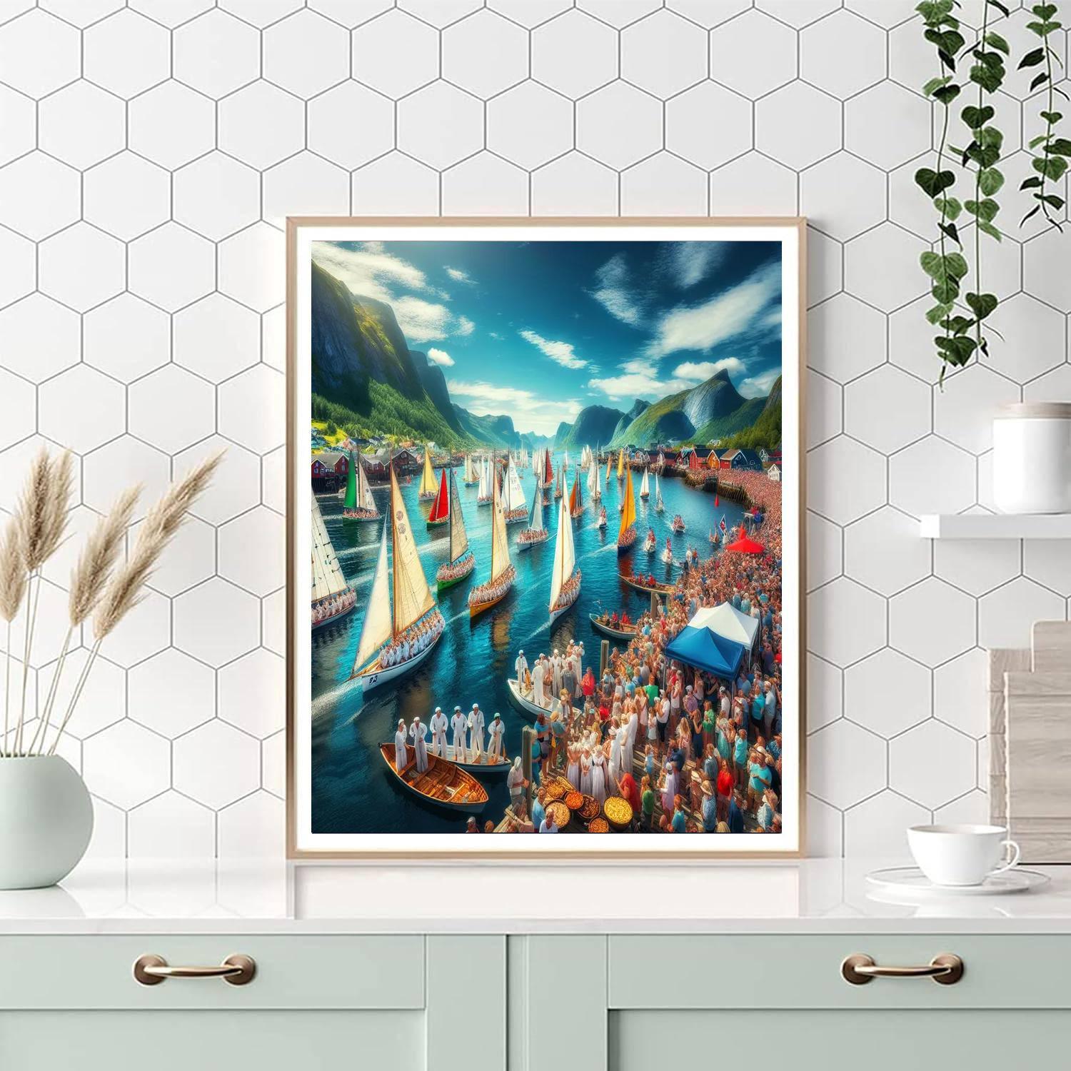 Kieler Woche - Germany Paint By Numbers Kits