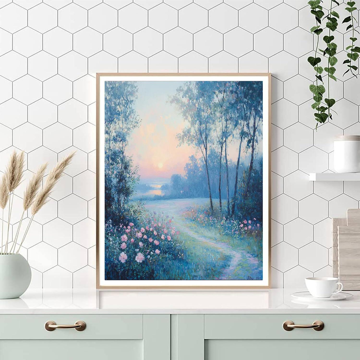 Edgar Degas Inspired Melodies Of Dawn  Paint By Numbers Kits