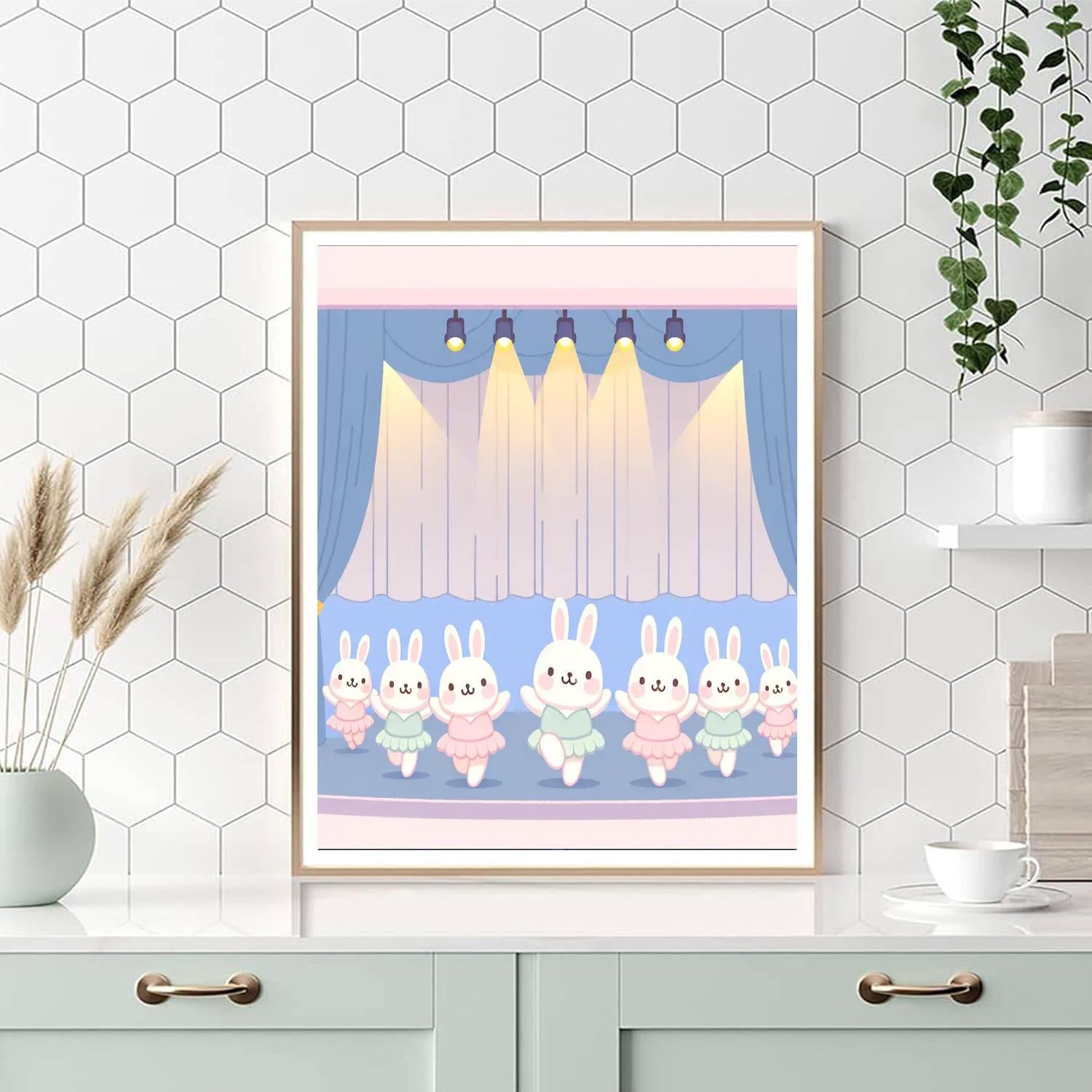 Ballet Bunnies Paint By Numbers Kits