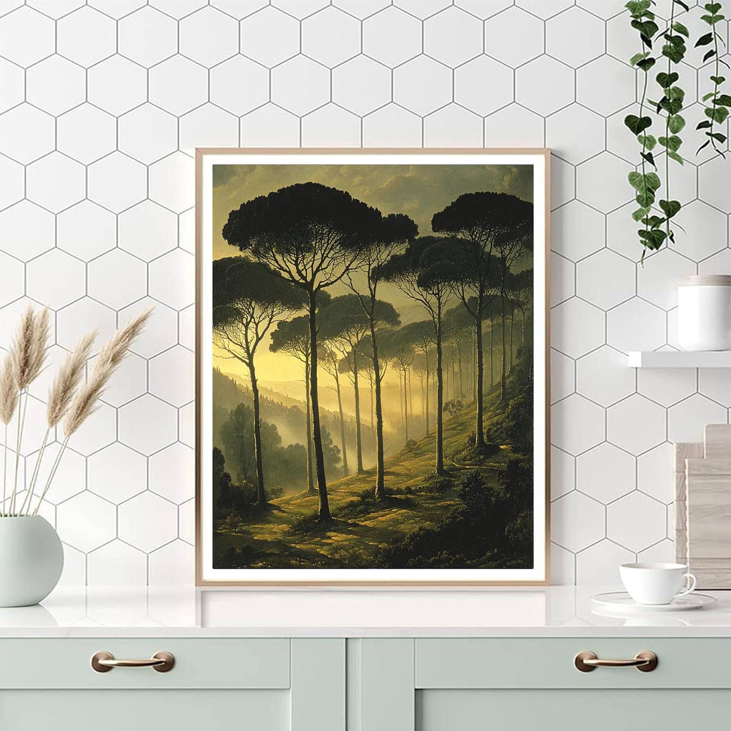 Caravaggio Inspired Veil Of Silence  Paint By Color