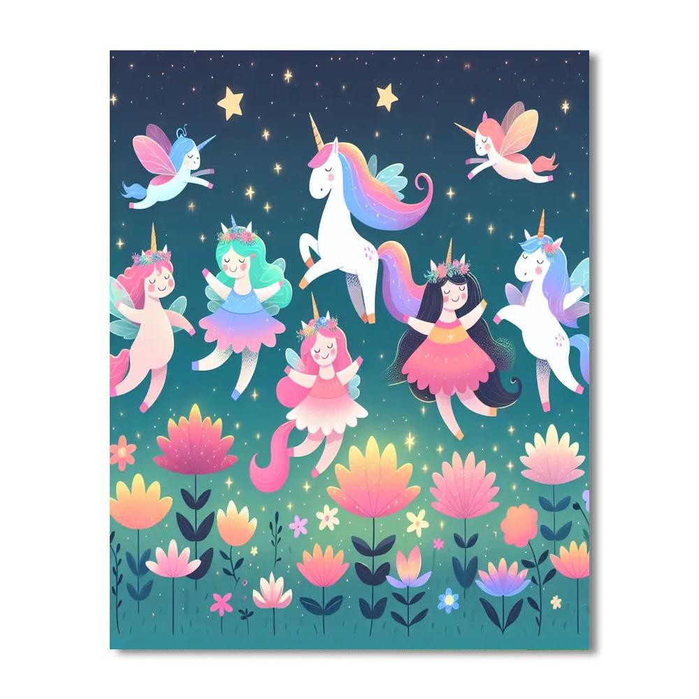 Wondrous Magical Creatures Paint By Numbers Art
