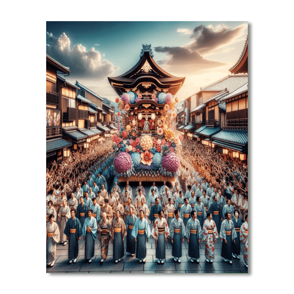 The Gion Matsuri Paint By Number
