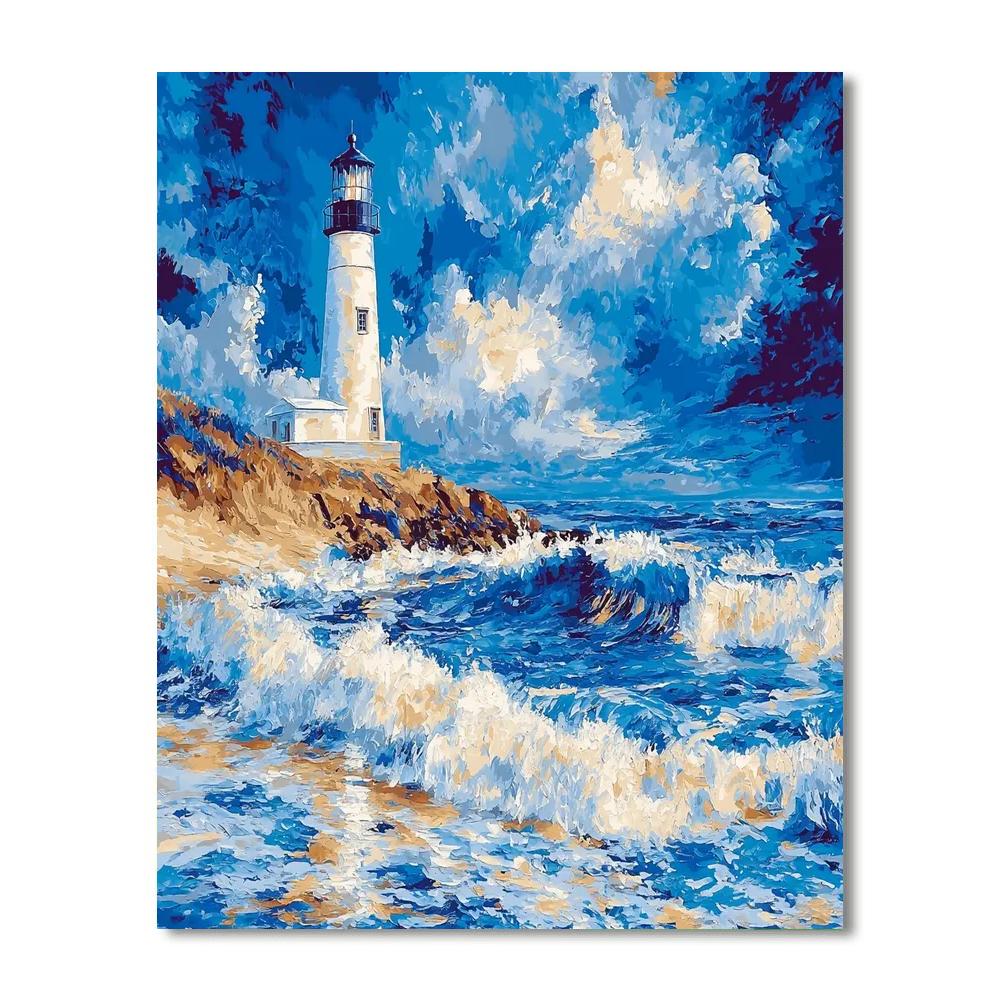 Winslow Homer Inspired The Lighthouse Keeper  Paint By Numbers Kits