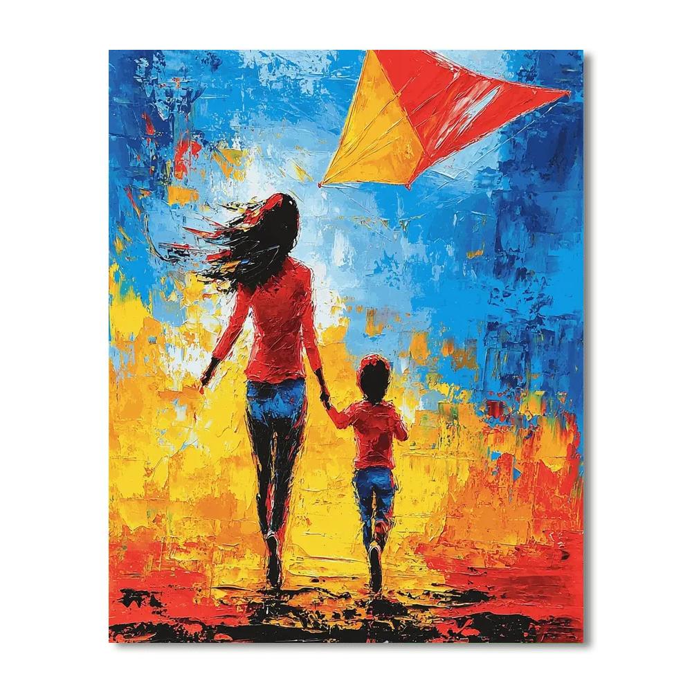 Together We Soar Painting Number Kit