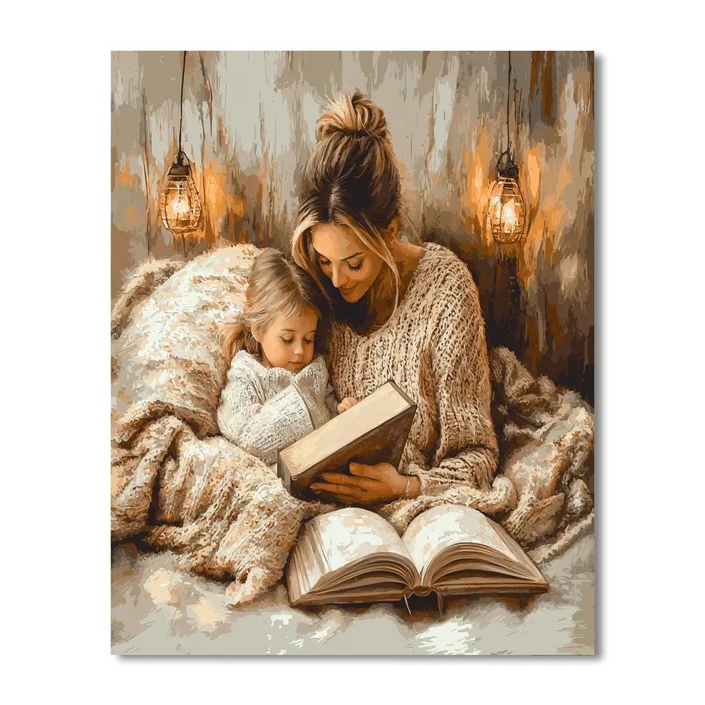 Cozy Cuddle Time Numbered Painting Kits