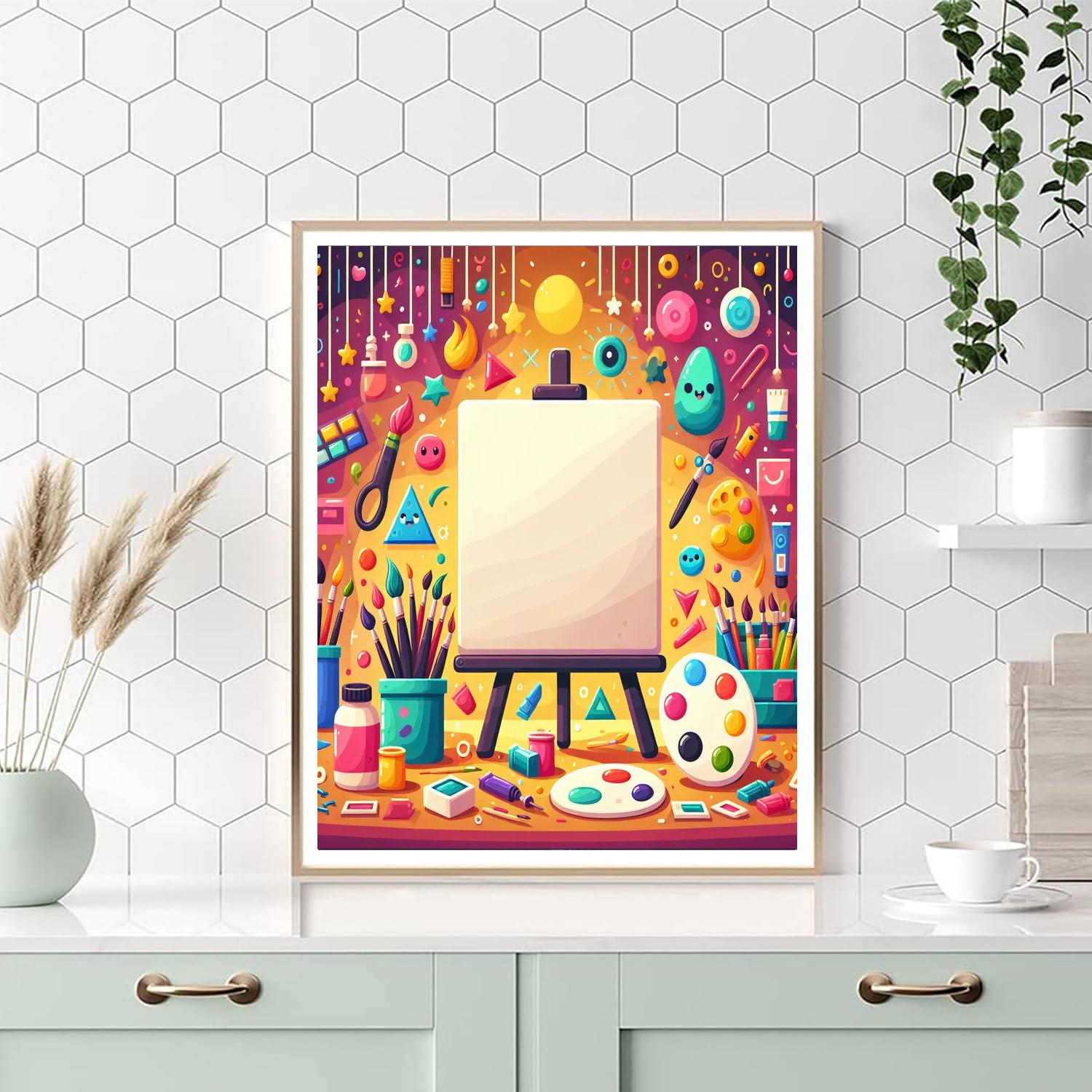 Colorful Crafts Paint By Numbers Art
