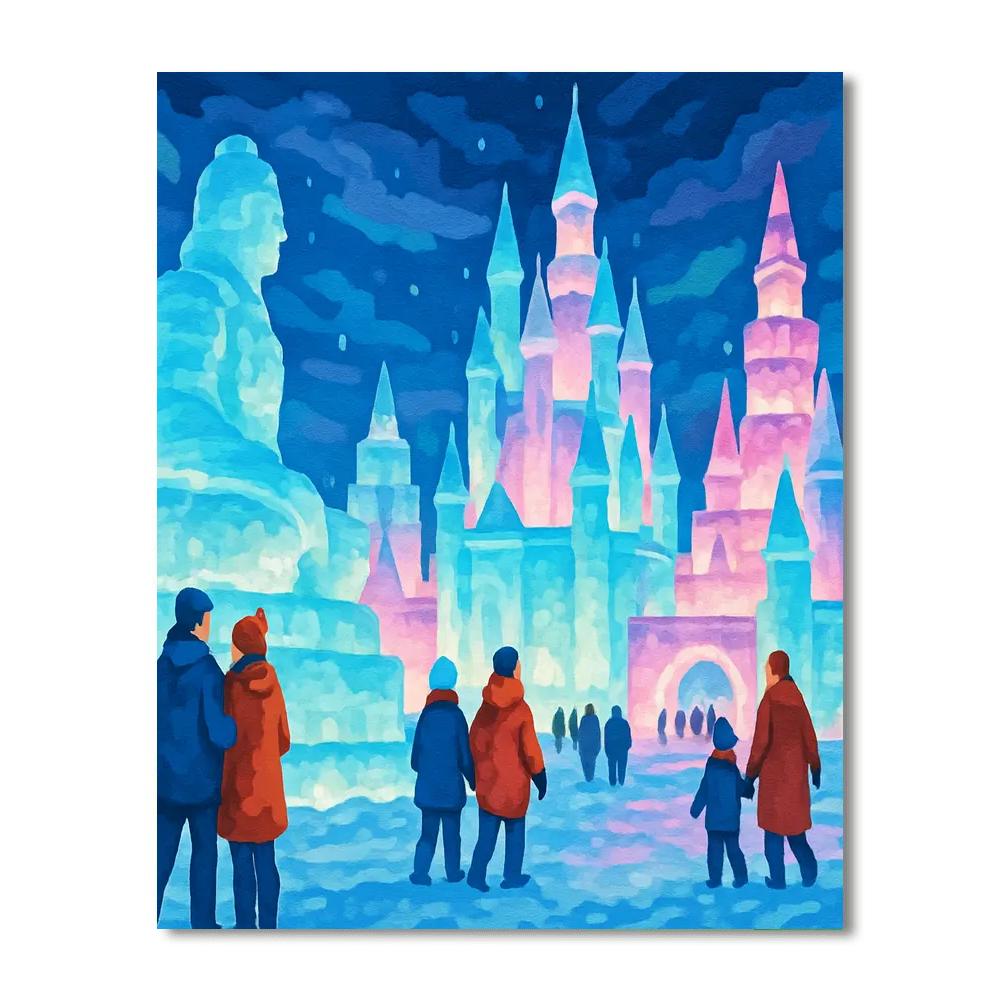 Snow & Ice Festival - China DIY Paint By Numbers
