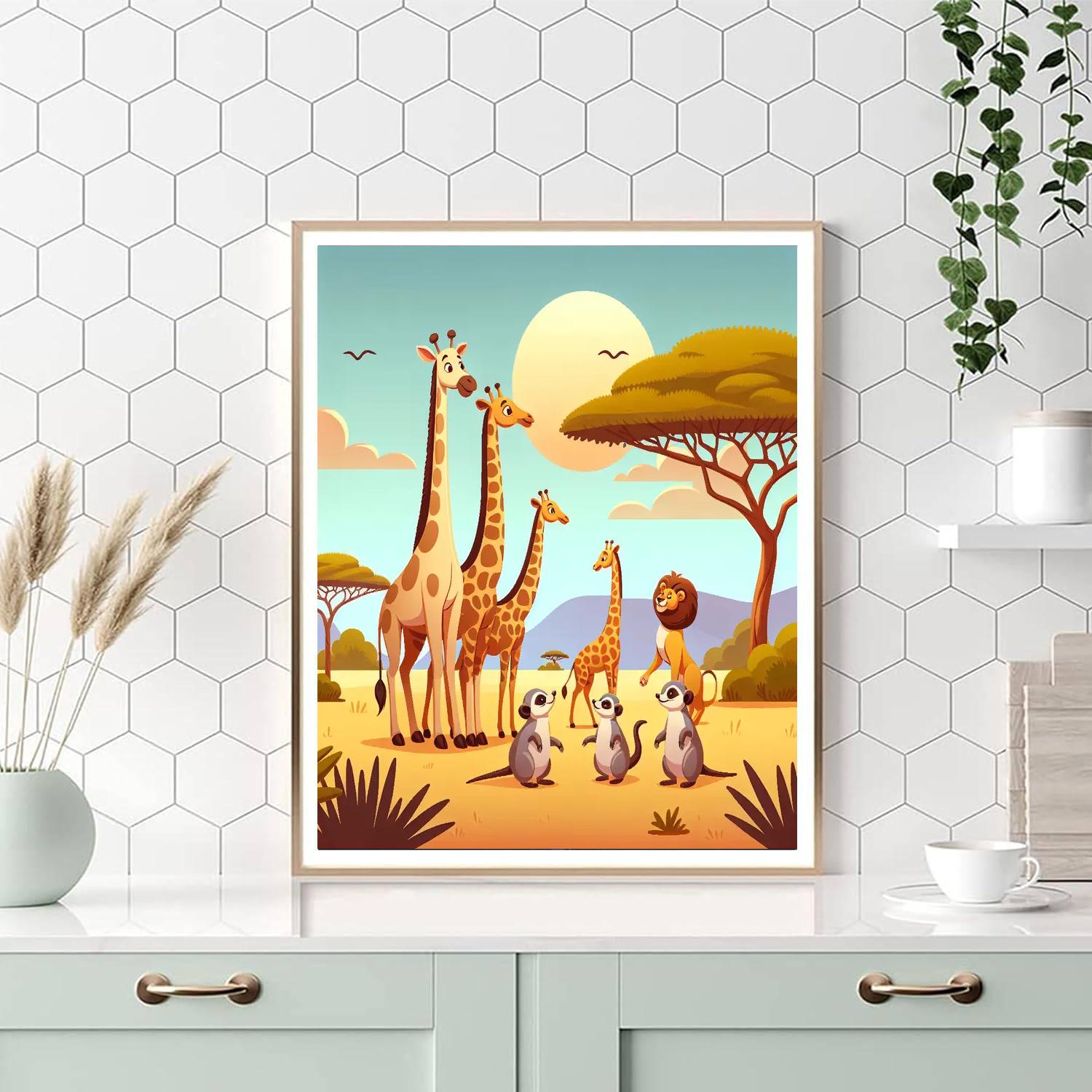 Safari Explorer Paint By Number