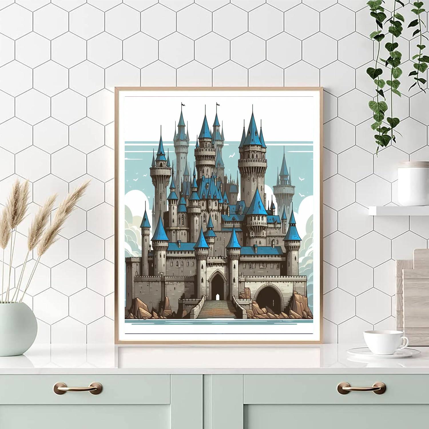 Fantasy Castle Chronicles Paint By Color