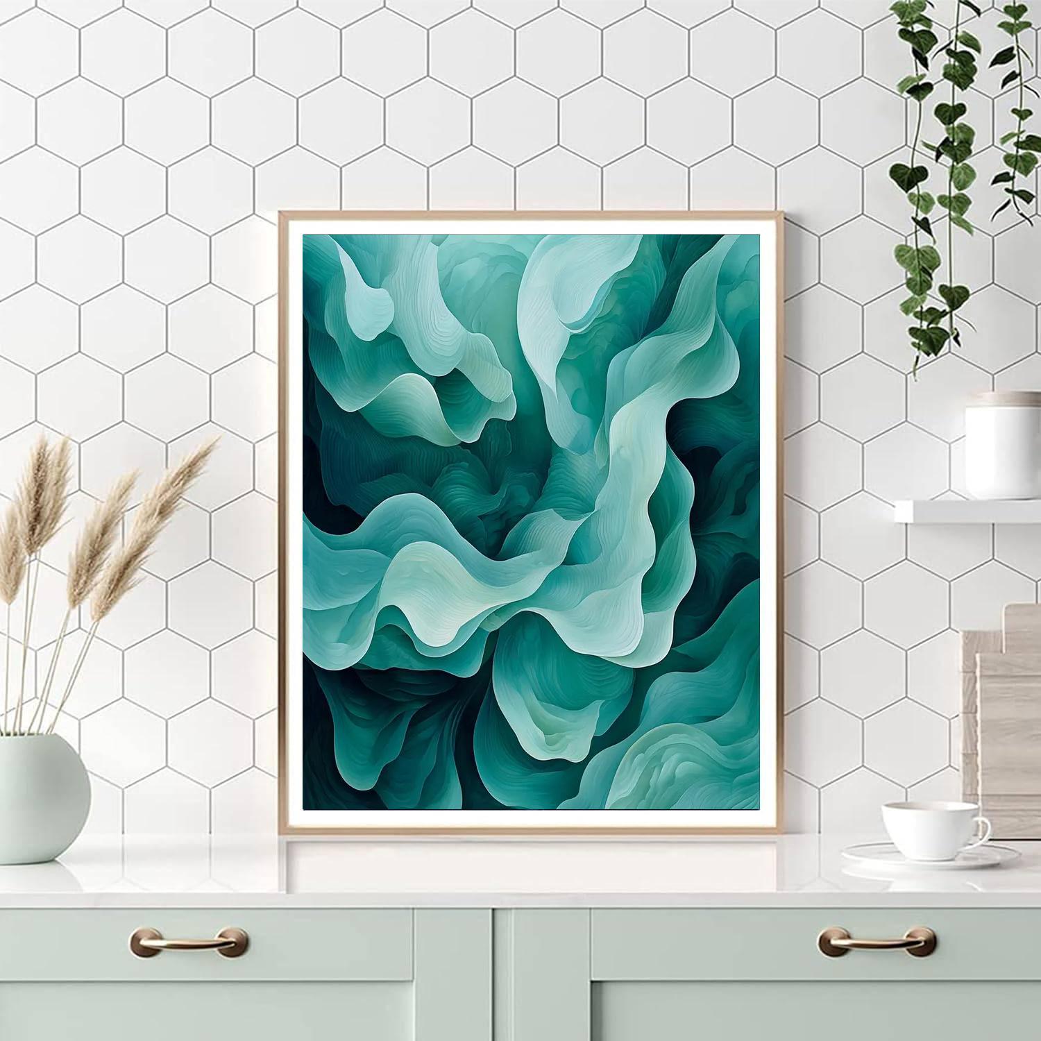 Max Ernst Inspired Labyrinths Of The Mind  Painting By Numbers Kit