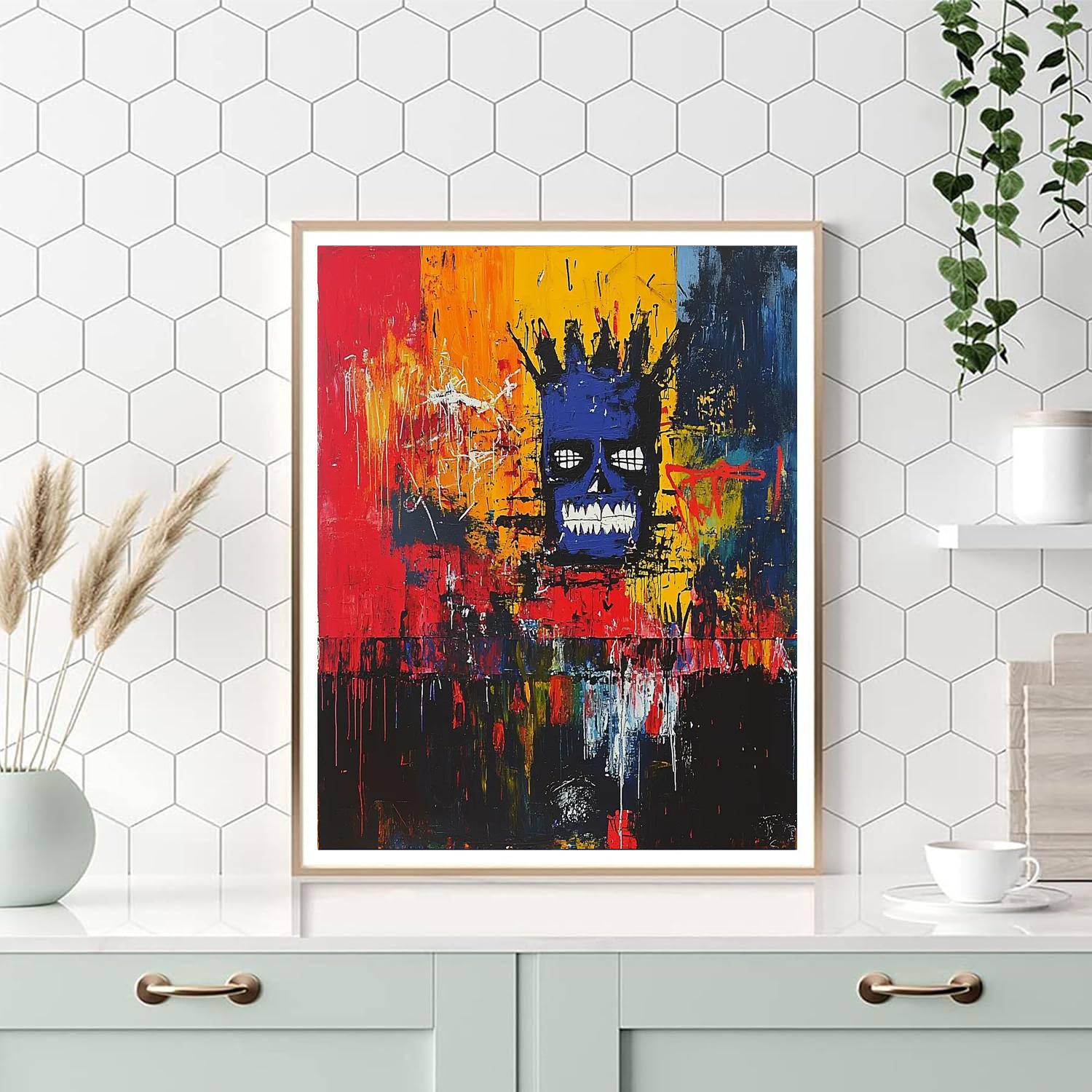 Jean-Michel Basquiat Inspired Visions Of Freedom  Paint By Numbers