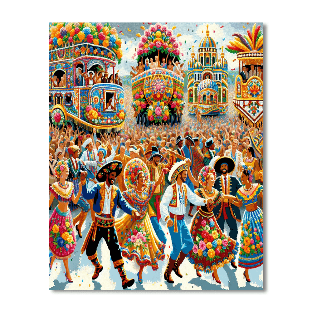 Kadayawan Festival - Philippines Paint By Number