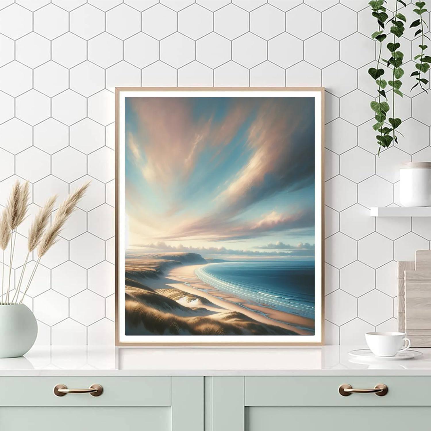 Whispering Coastal Breeze Paint By Numbers