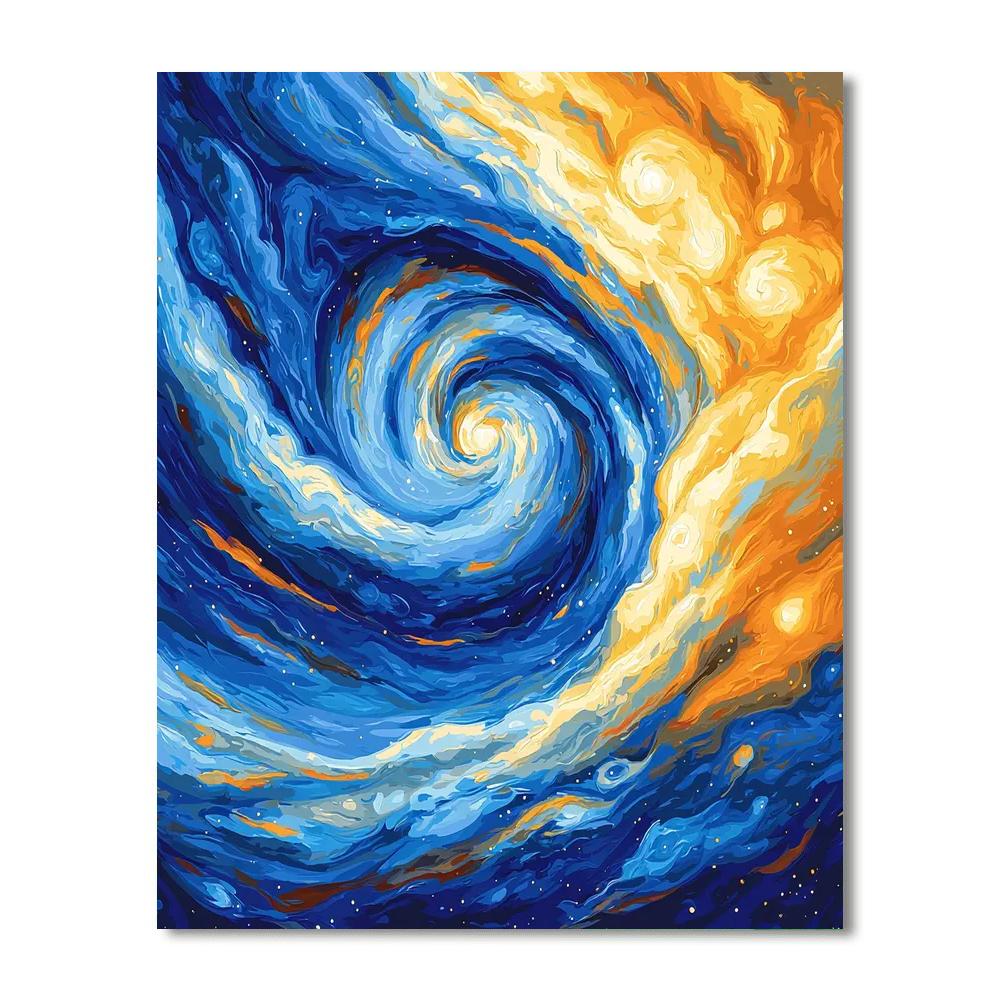 Vincent Van Gogh Inspired Celestial Wonders Of Jupiter  Paint By Color
