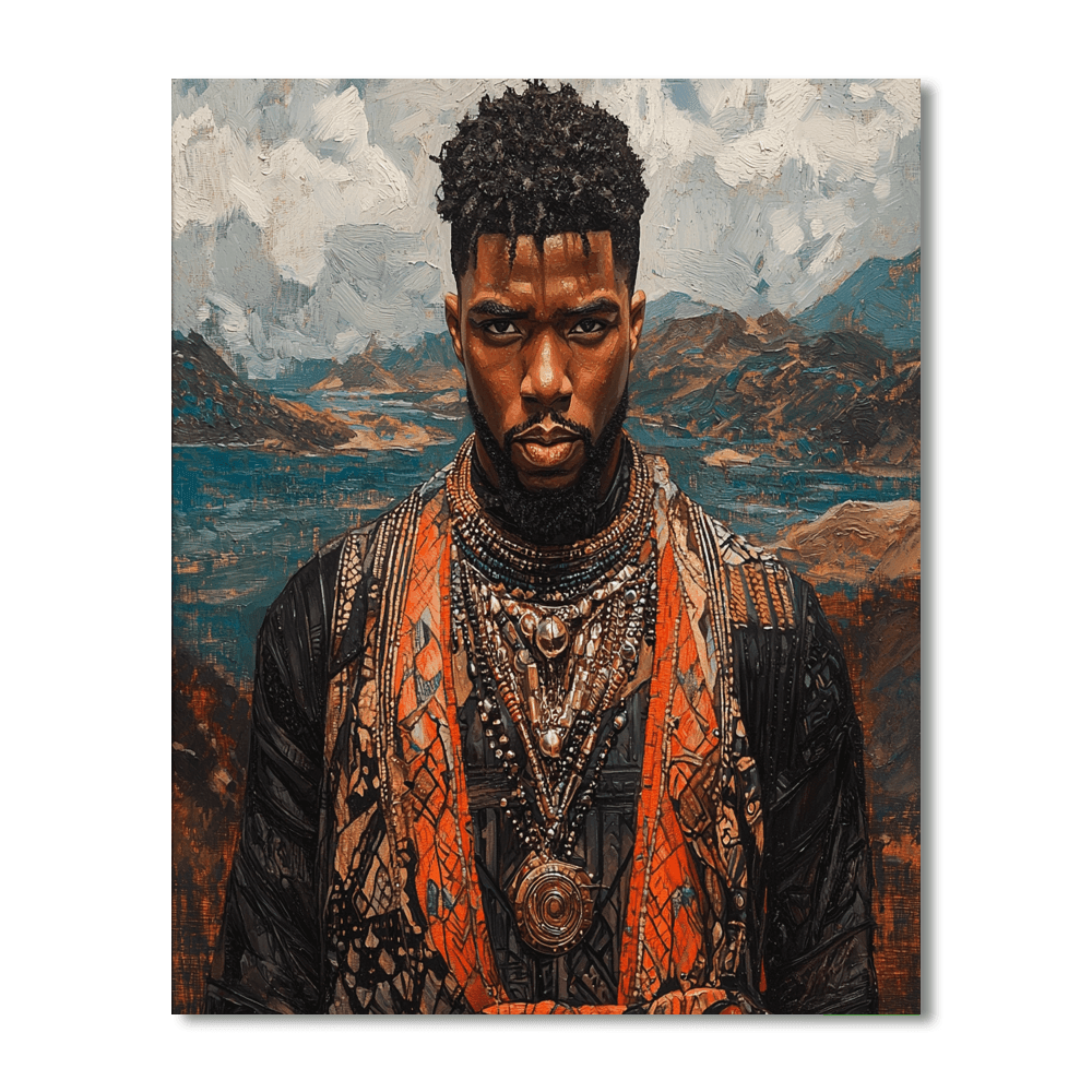 Michael B. Jordan: The Inspiring Journey Of Killmonger DIY Paint By Numbers