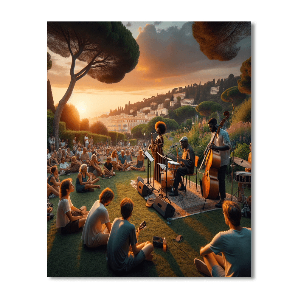 Nice Jazz Festival - France DIY Paint By Numbers