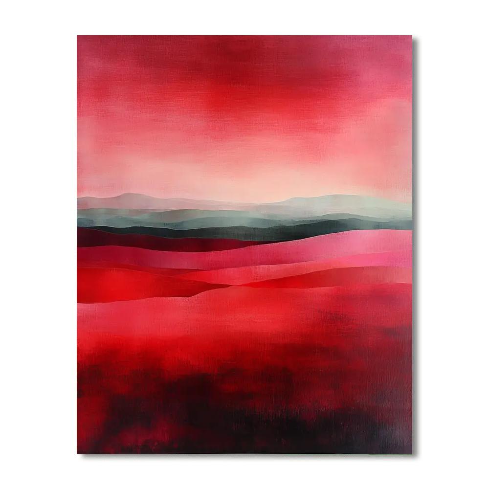 Mark Rothko Inspired Dreamscape Horizons  DIY Paint By Numbers