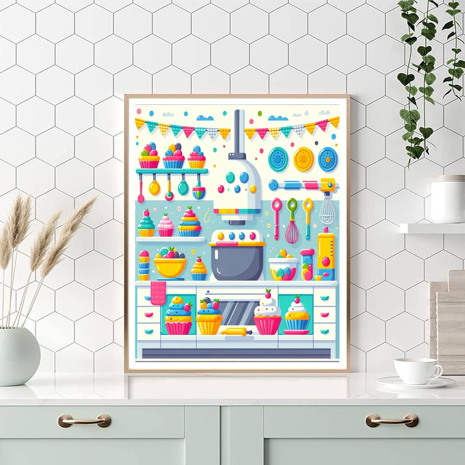 Baking Fun With Sweet Treats Paint By Color