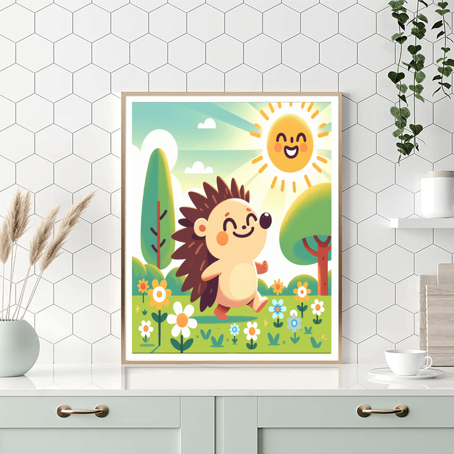 Exploring Hedgehog Paint By Number