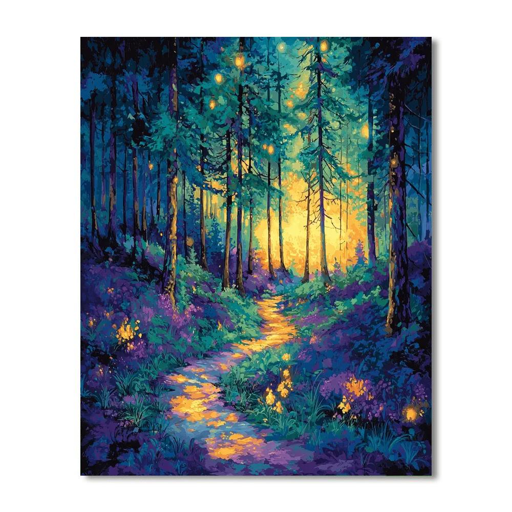 Storybook Stroll Number Painting