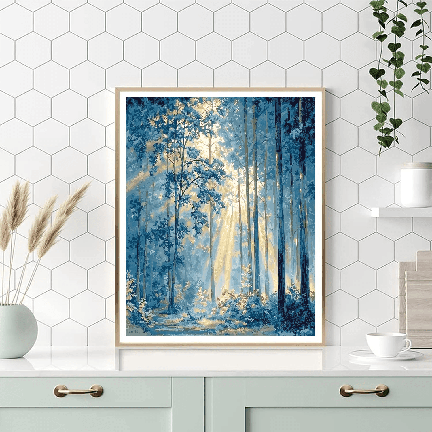 John Constable Inspired Time In The Forest  Paint By Numbers Kits