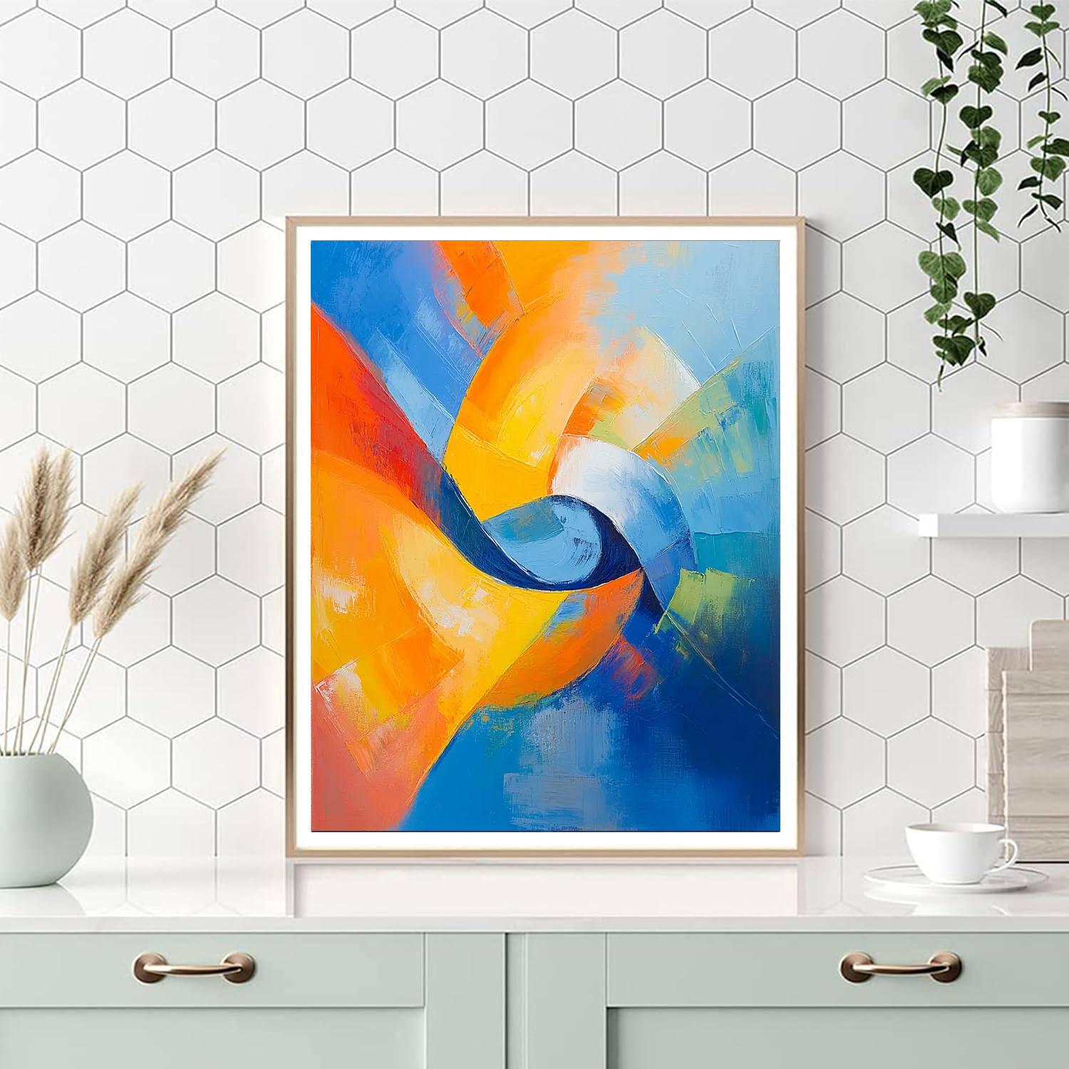 Paul Cézanne Inspired Vibrant Essence  Paint By Numbers Kits