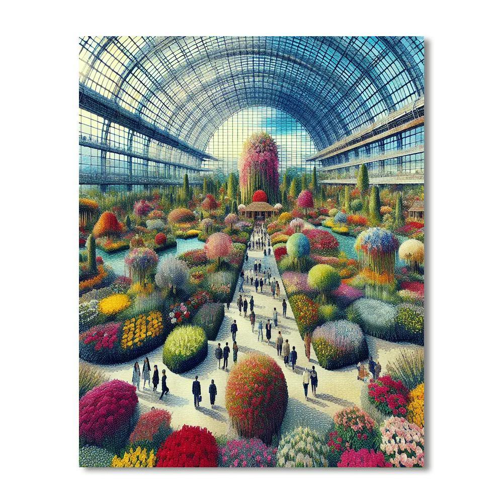 Floriade - Netherlands Numbered Painting Kits