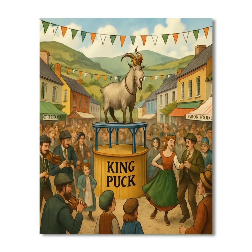 Puck Fair - Ireland Paint By Number