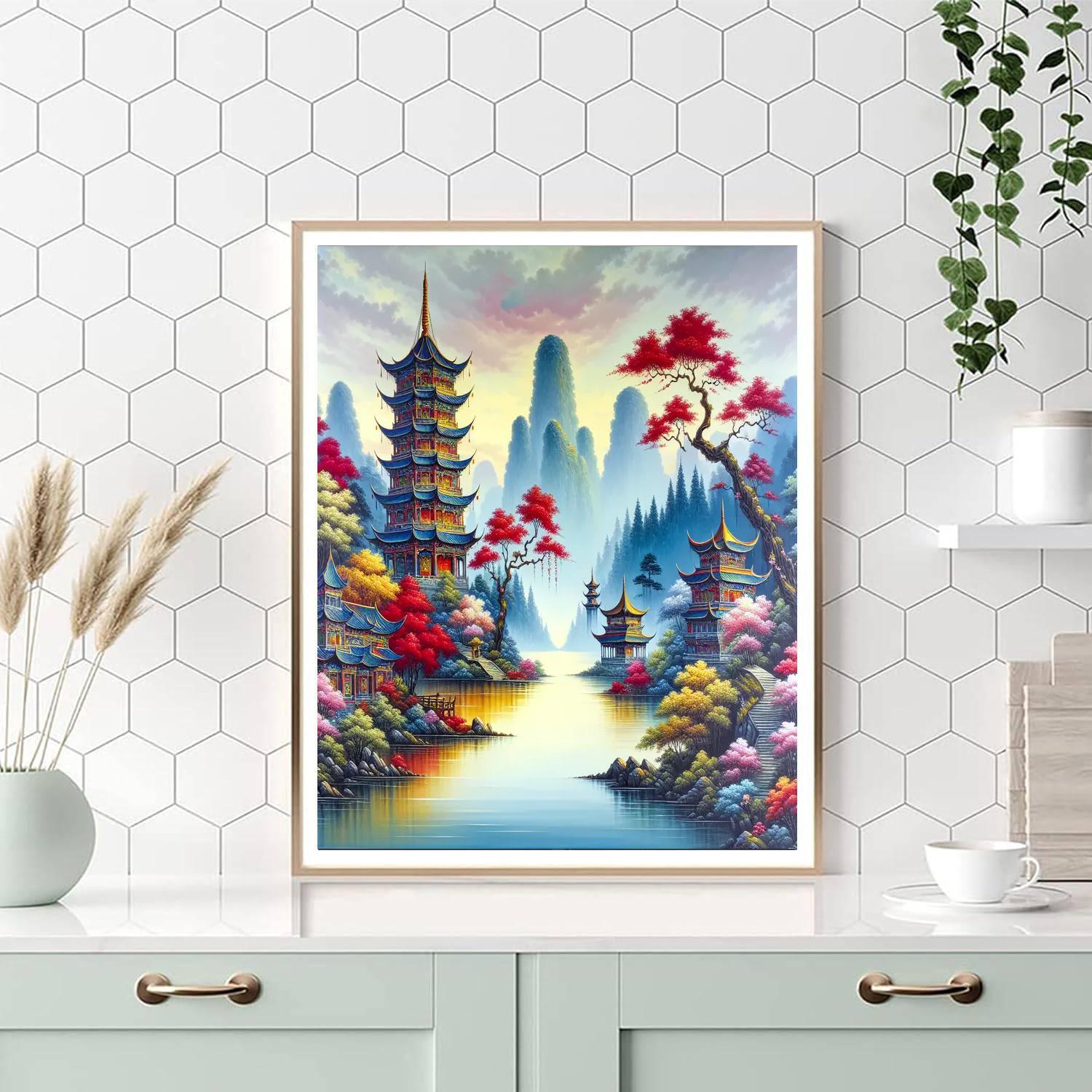 Mystical Eastern Medley DIY Paint By Numbers