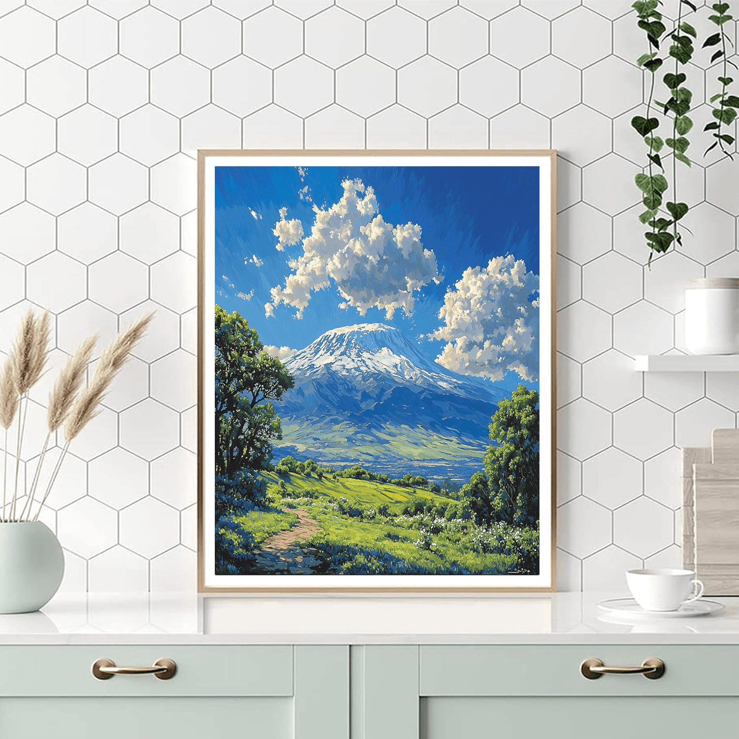 Mount Kilimanjaro - Tanzania DIY Paint By Numbers