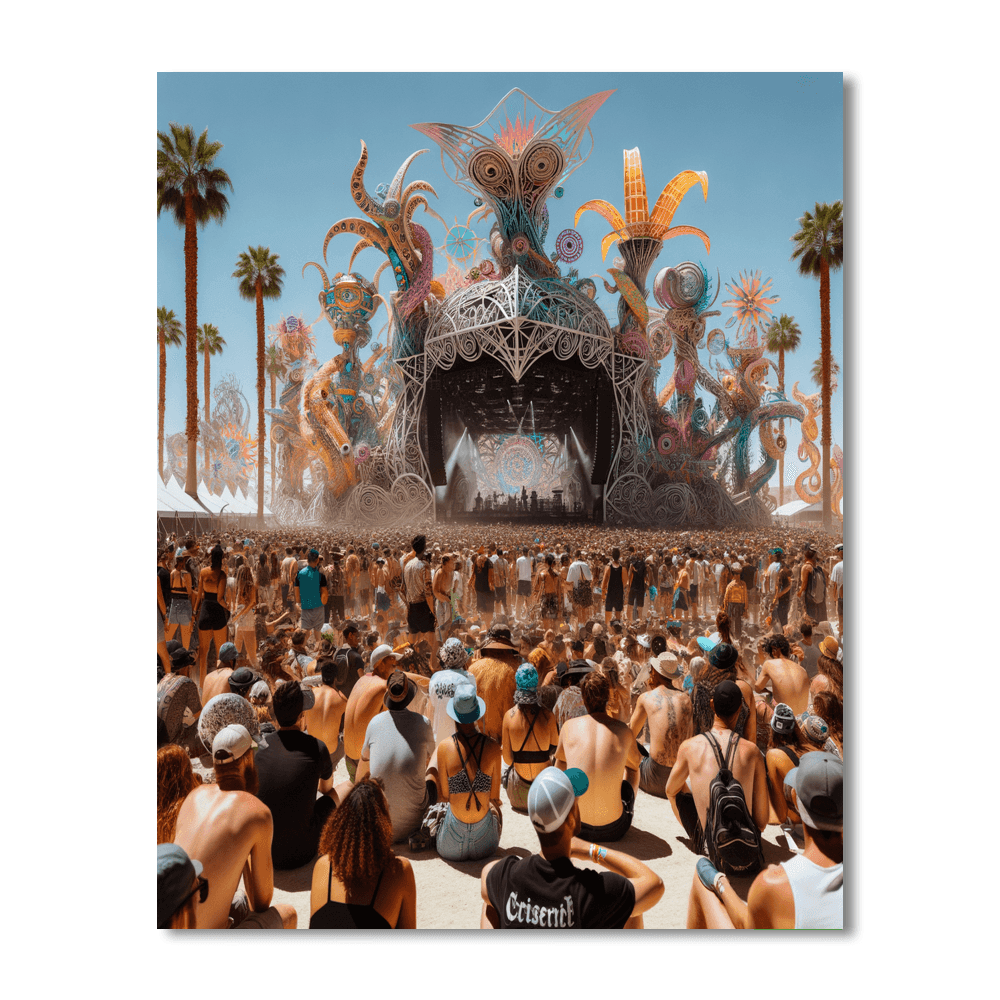 Coachella - Usa Paint By Number