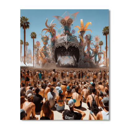 Coachella - Usa Paint By Number