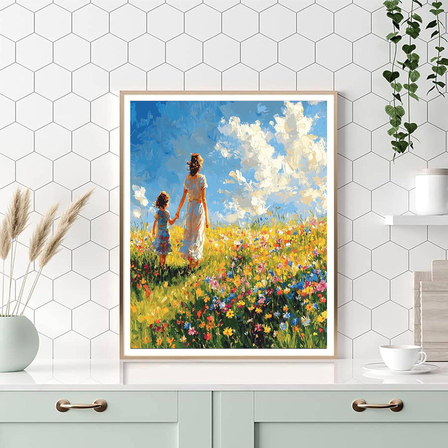 Heartfelt Meadow Stroll Paint By Numbers Kits