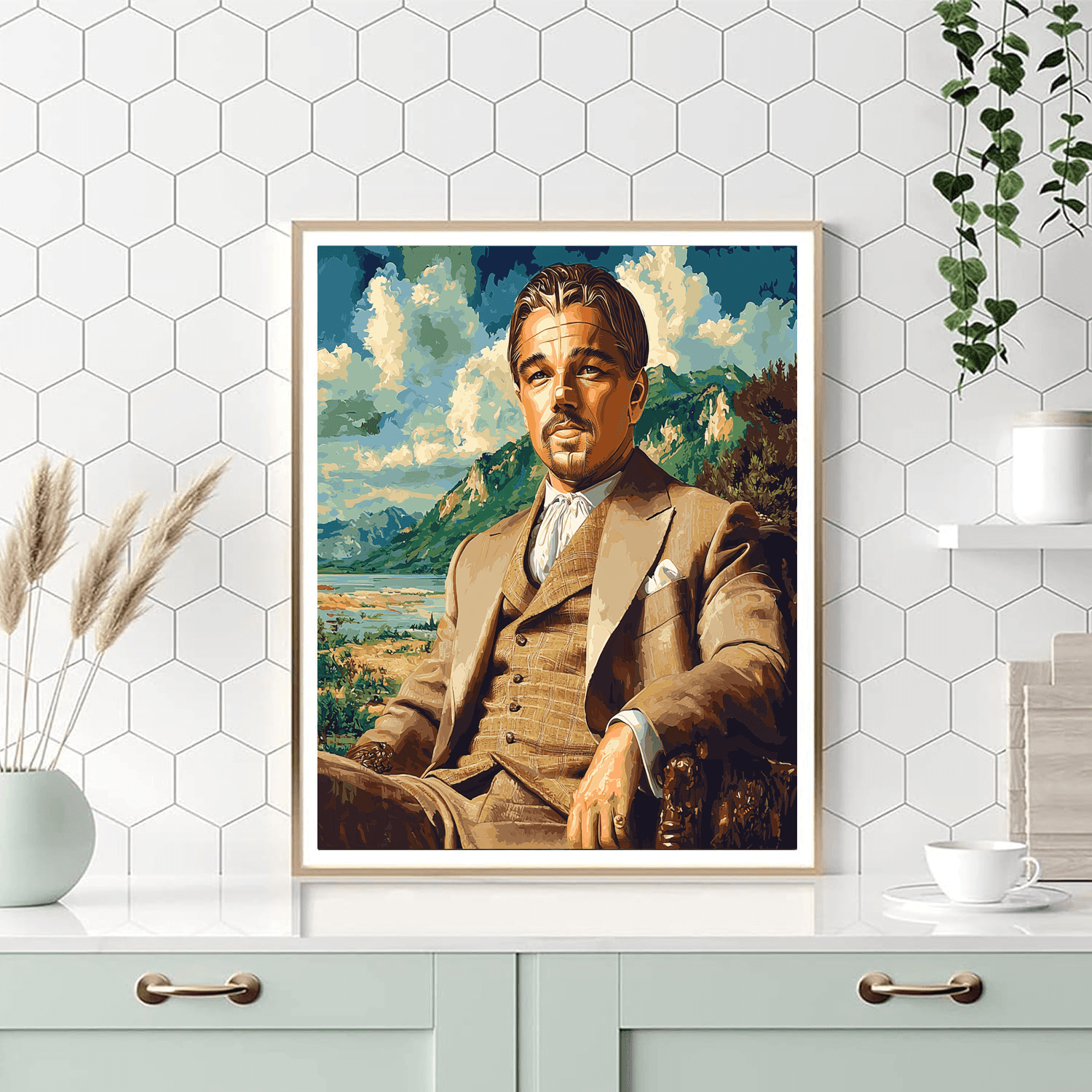 Leonardo Dicaprio: The Visionary Voyager Of The Screen Paint By Numbers