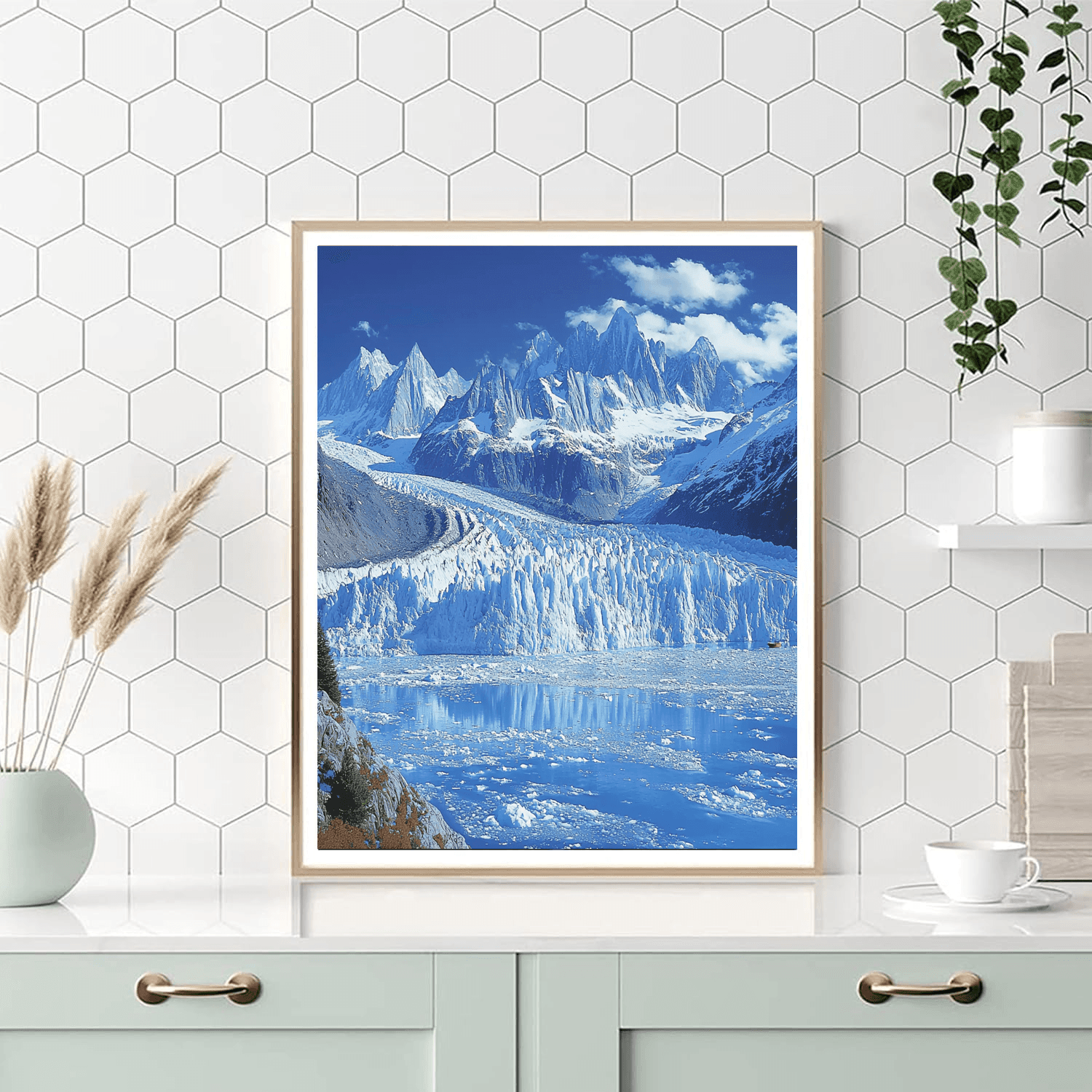 Patagonia Glaciers - Argentina And Chile Paint By Number